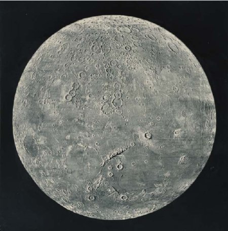 Woodbury-type photograph by James Nasmyth from The Moon Considered as a Planet, a World, and a Satellite by James Nasmyth and James Carpenter.