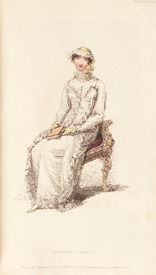 Fashion plate of Jane Austen