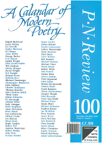 Cover of PN Review 100
