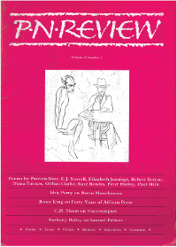 Cover of PN Review 63