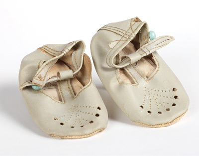 Baby shoes, c.1963, Adam Johnson Papers AJP/6/1